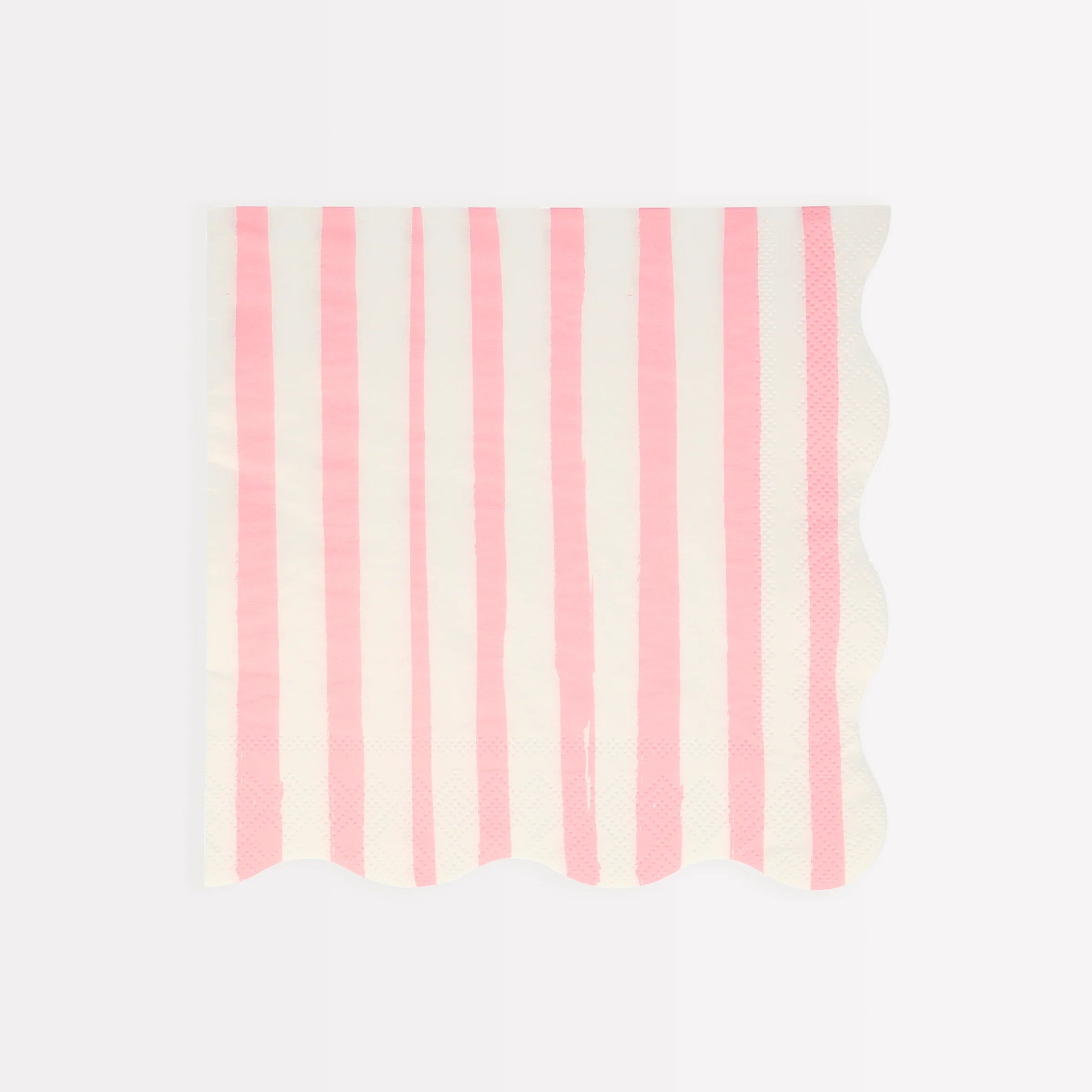 pink stripe dinner napkins by meri meri 