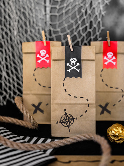 pirate party treat bags