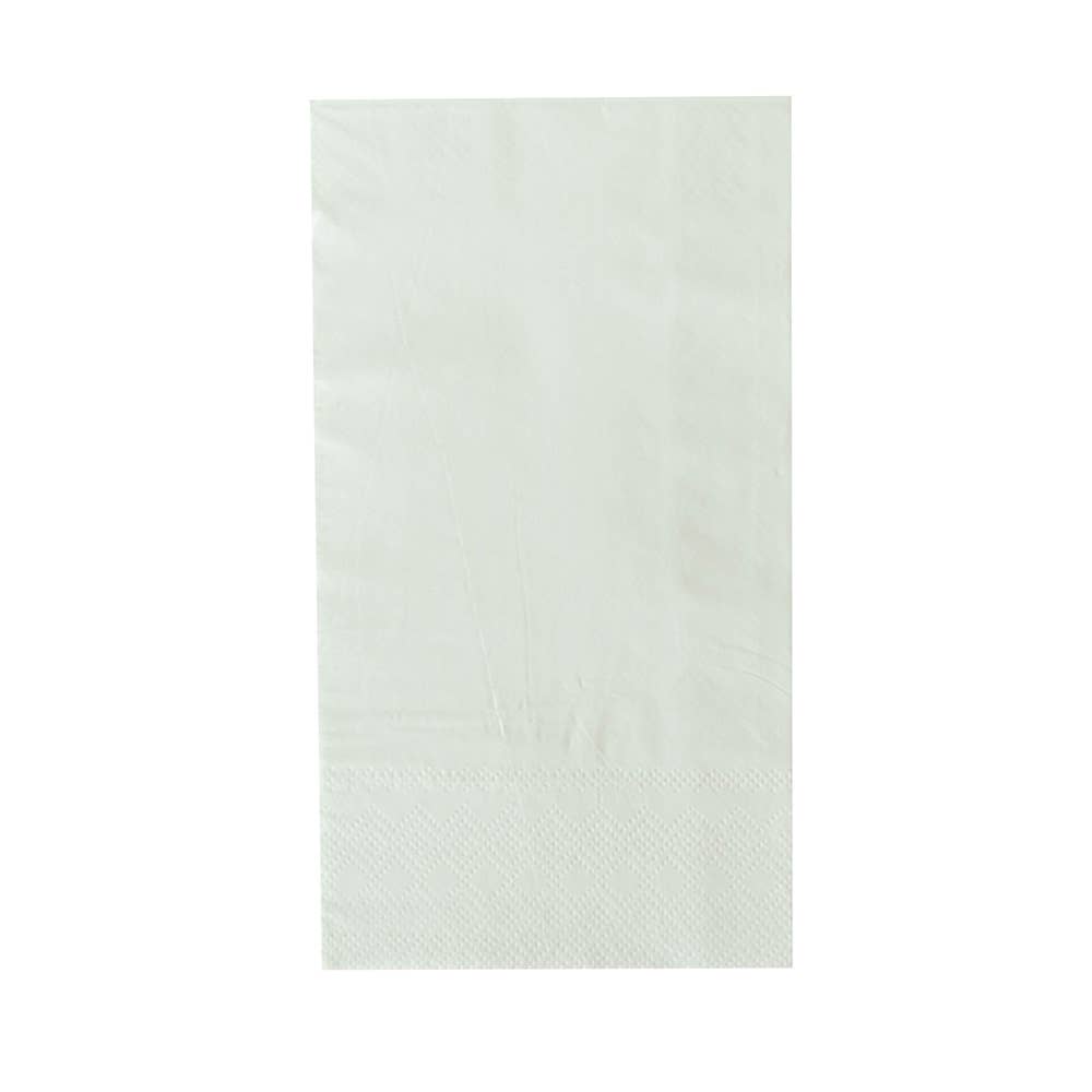Pistachio green paper dinner napkin for parties and celebrations.