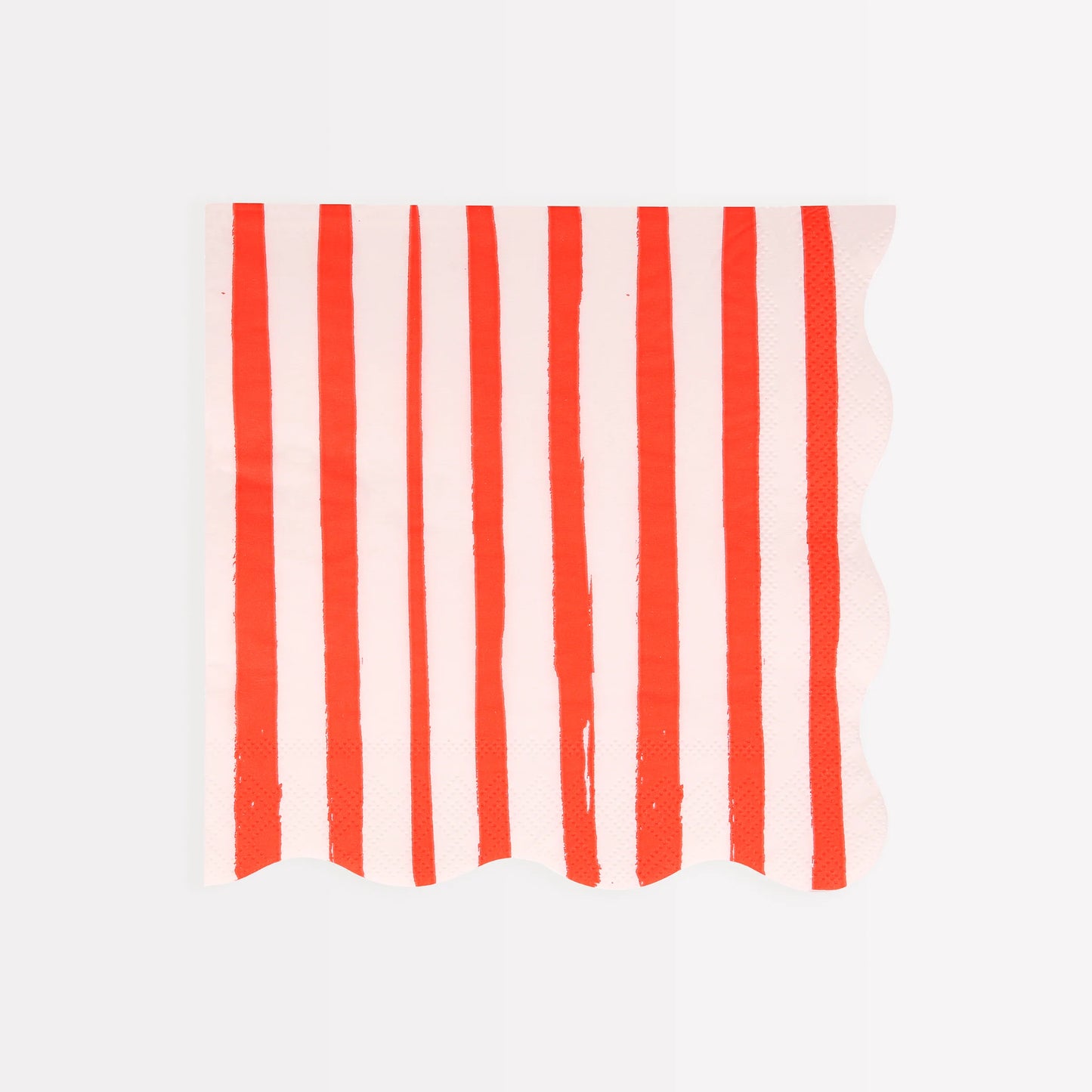 red stripe dinner napkins - meri meri