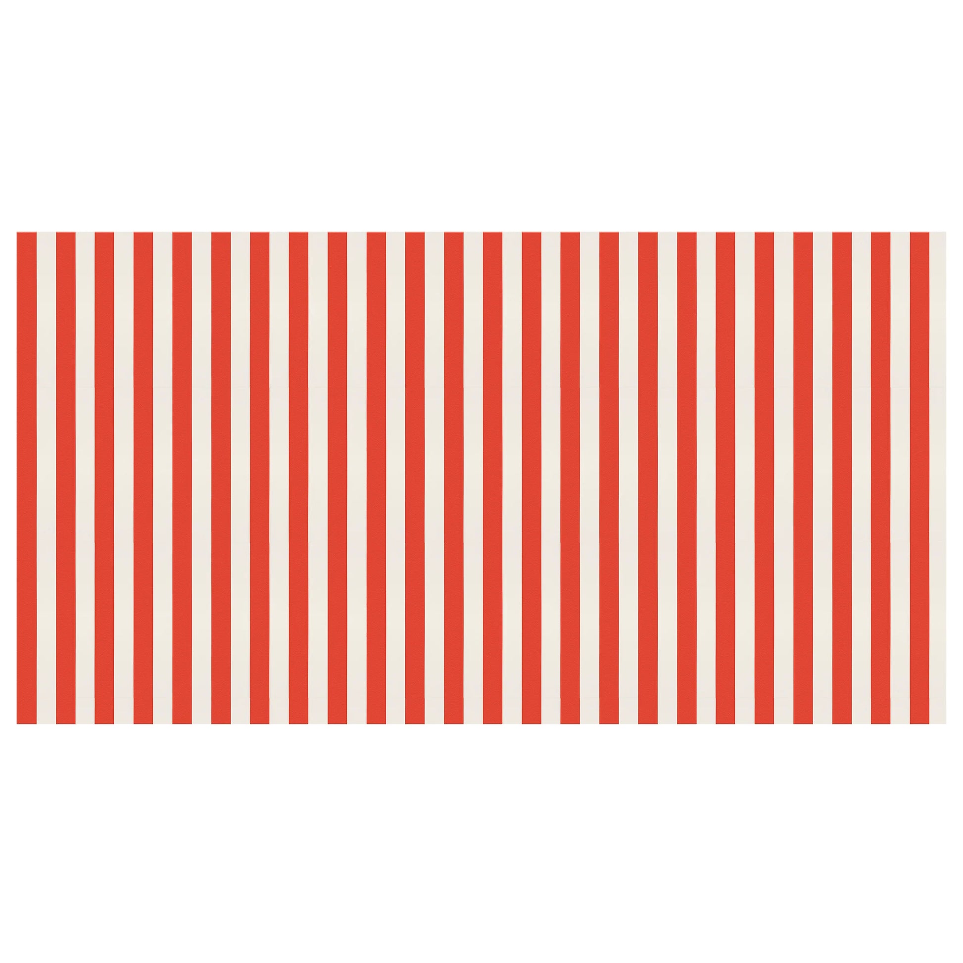 Classic red and white striped tablecloth by Meri Meri, available in Toronto and shipping across Canada.