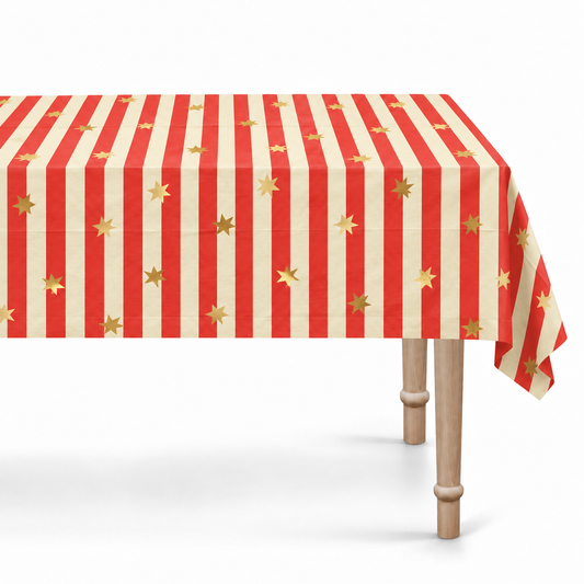 STARS & STRIPES PAPER TABLECLOTH