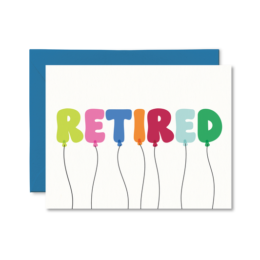 RETIRED GREETING CARD