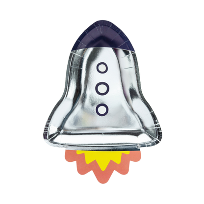ROCKET SHIP PARTY PLATES