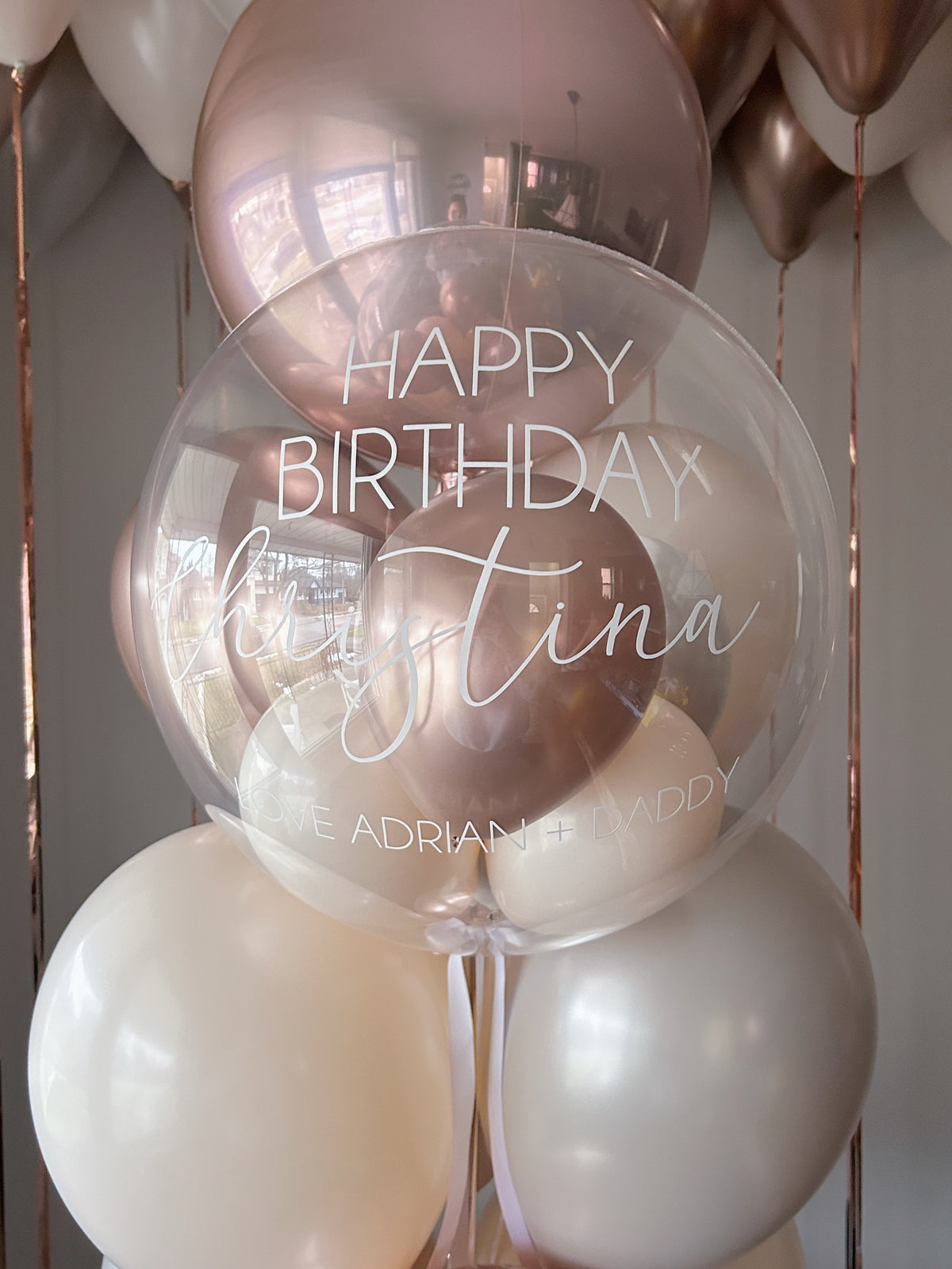 PERSONALIZED BALLOON BUNDLE & CEILING BALLOONS