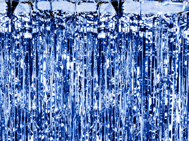 royal blue curtain