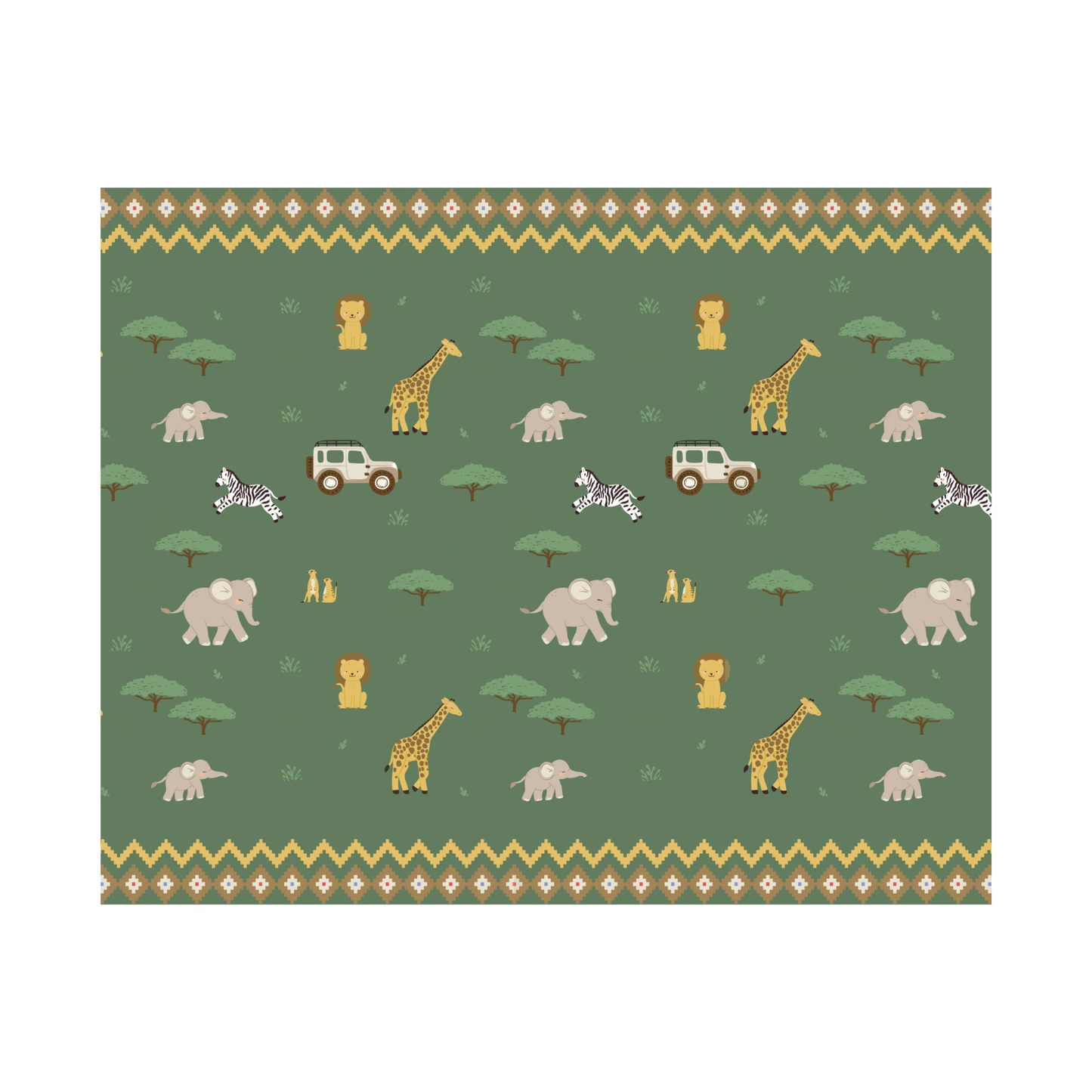 SAFARI PARTY TABLECLOTH