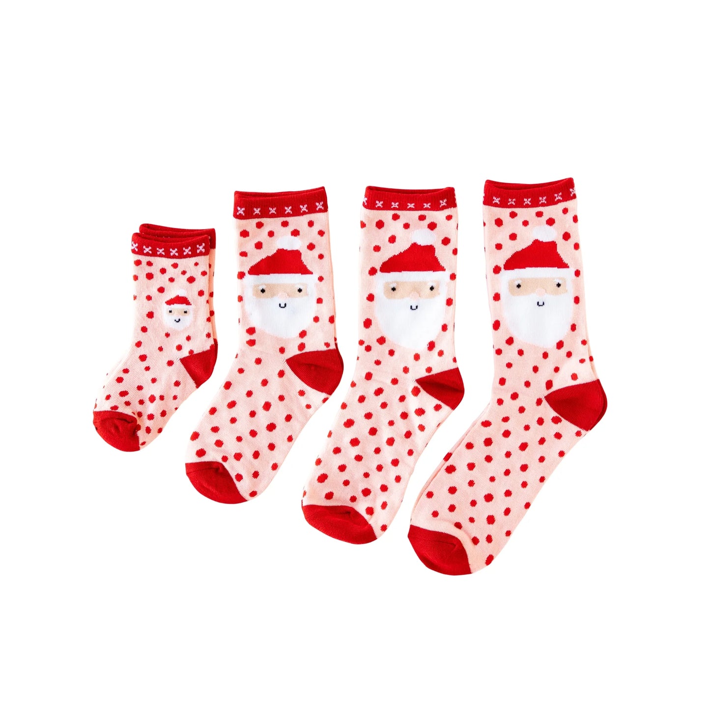 SANTA CHRISTMAS SOCKS - CHILD SMALL