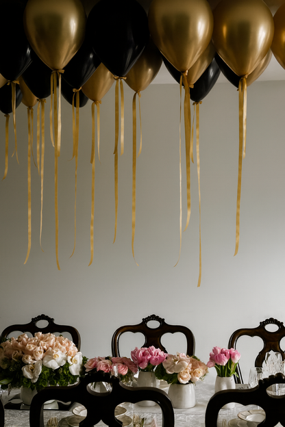 NYE CEILING BALLOONS ✨