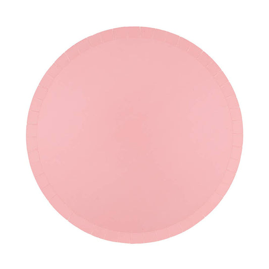 Shades Dinner Plate in solid amaranth pink, available in GTA and shipping across Canada