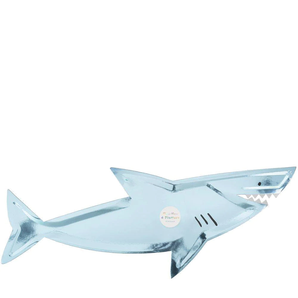 shark platters by meri meri packaging 