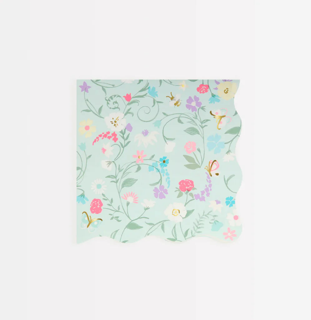 small Laduree Paris Floral napkins by meri meri