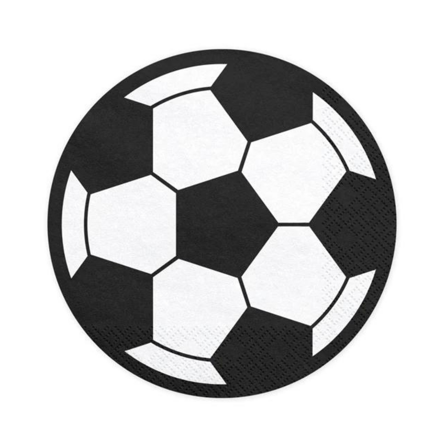 soccer ball napkins