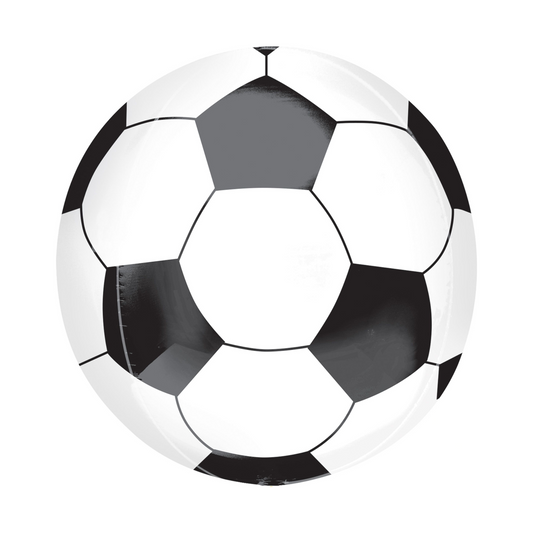round soccer ball balloon