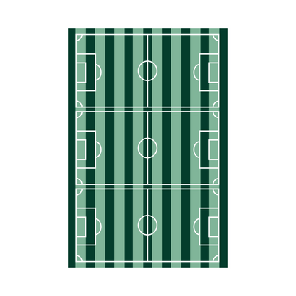 SOCCER FIELD TABLECLOTH