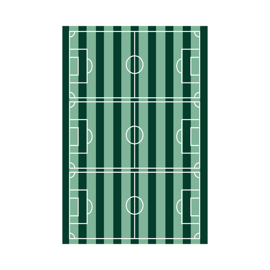 SOCCER FIELD TABLECLOTH