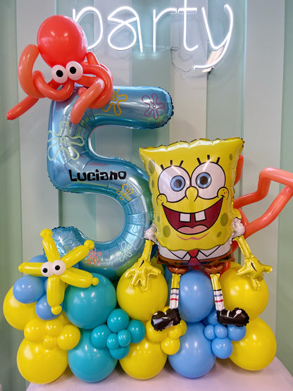 SPONGEBOB BALLOON STRUCTURE
