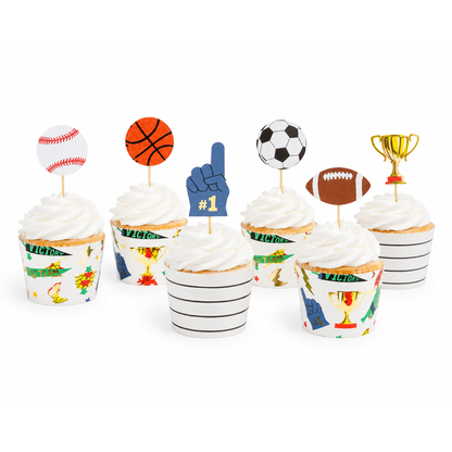 SPORTS CUPCAKE KIT