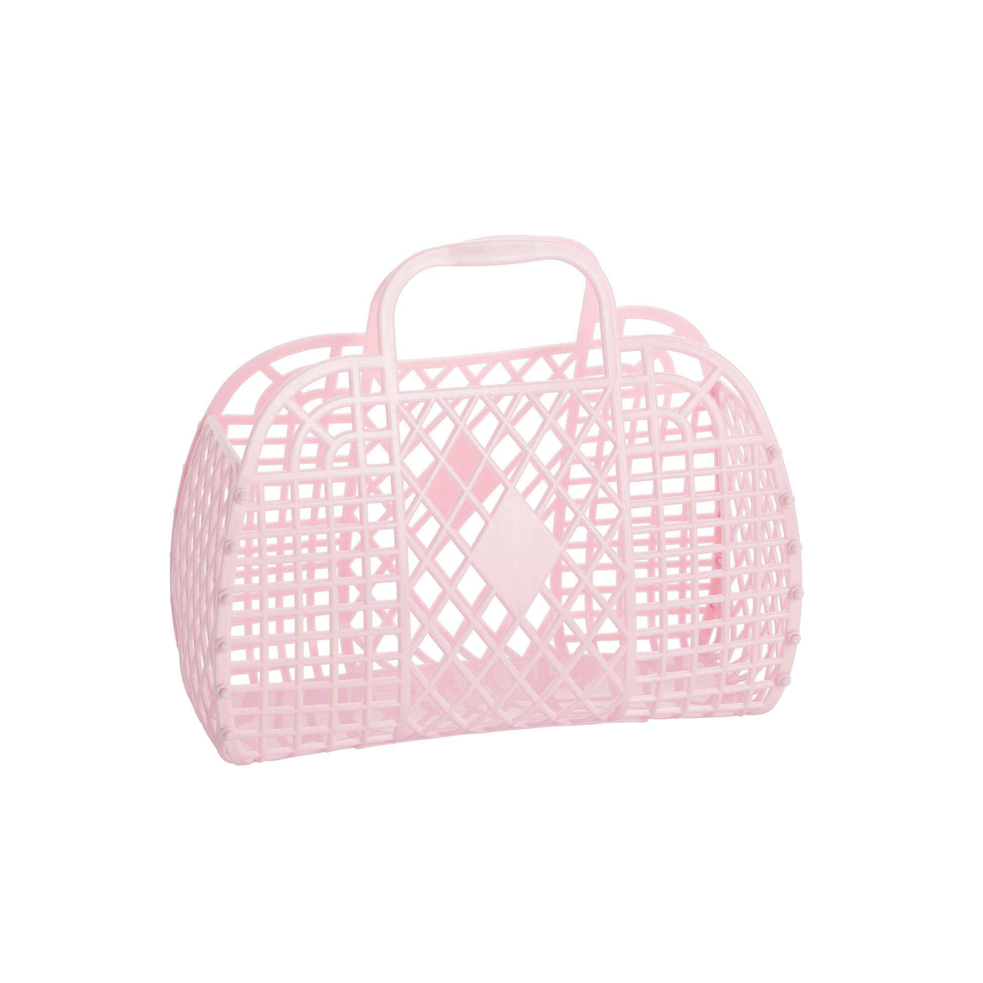 pink retro sun jellies bag in size small