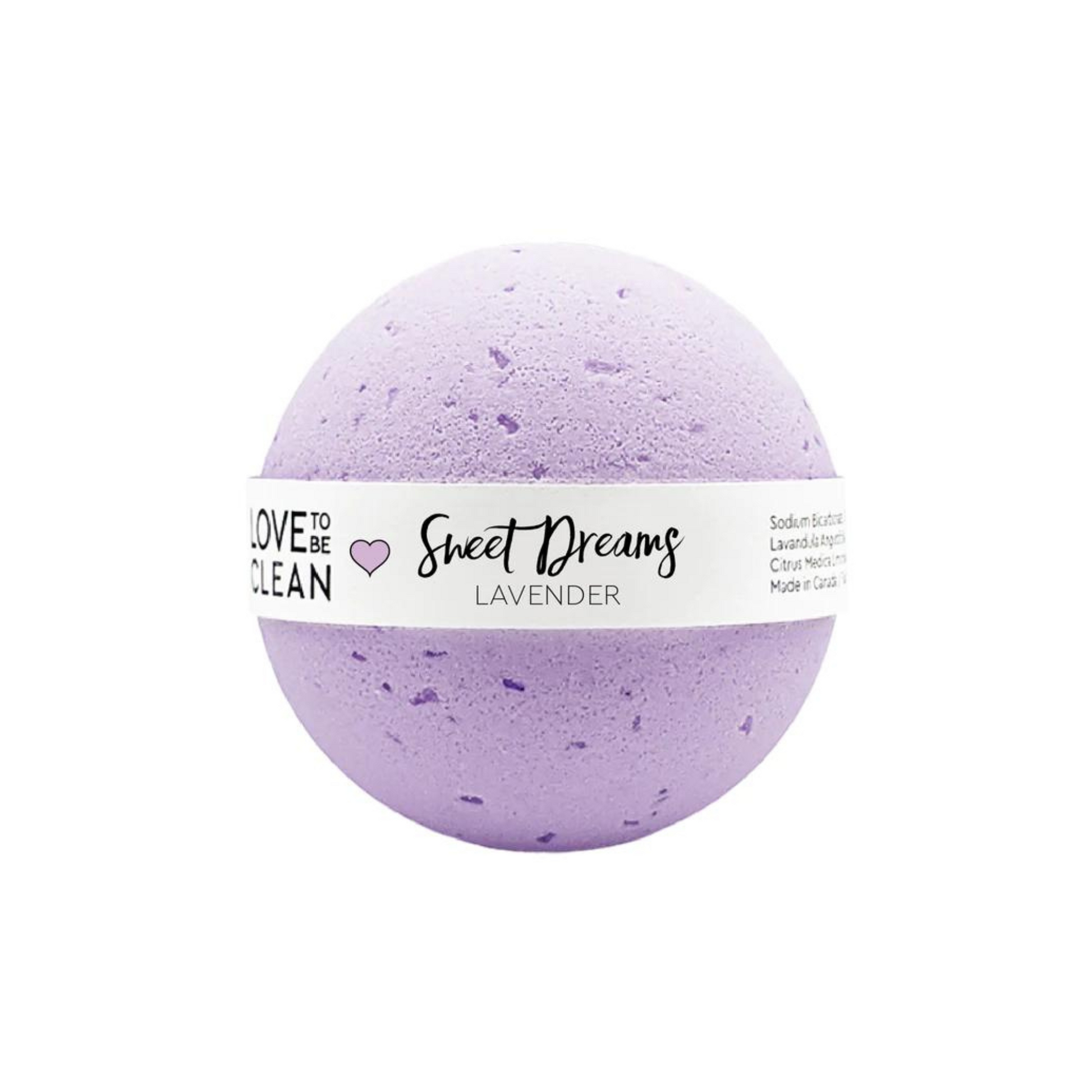 sweet dreams lavender bath bomb