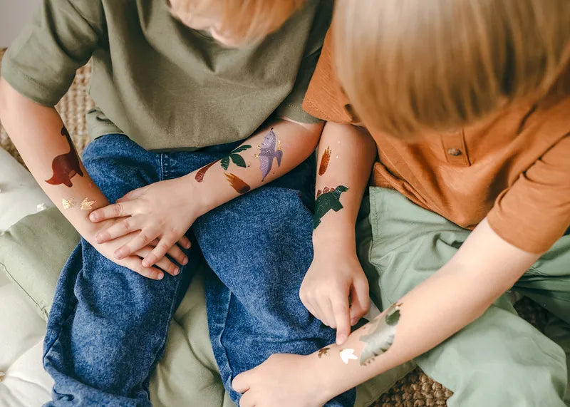 DINOSAUR TEMPORARY TATTOOS