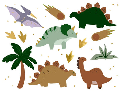 DINOSAUR TEMPORARY TATTOOS