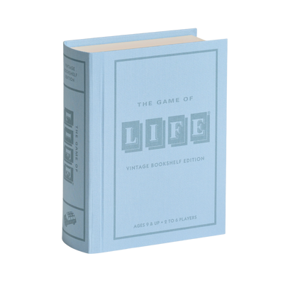 The Game of Life Vintage Bookshelf Edition in a fabric-wrapped book style case, available in Toronto and shipping across Canada.