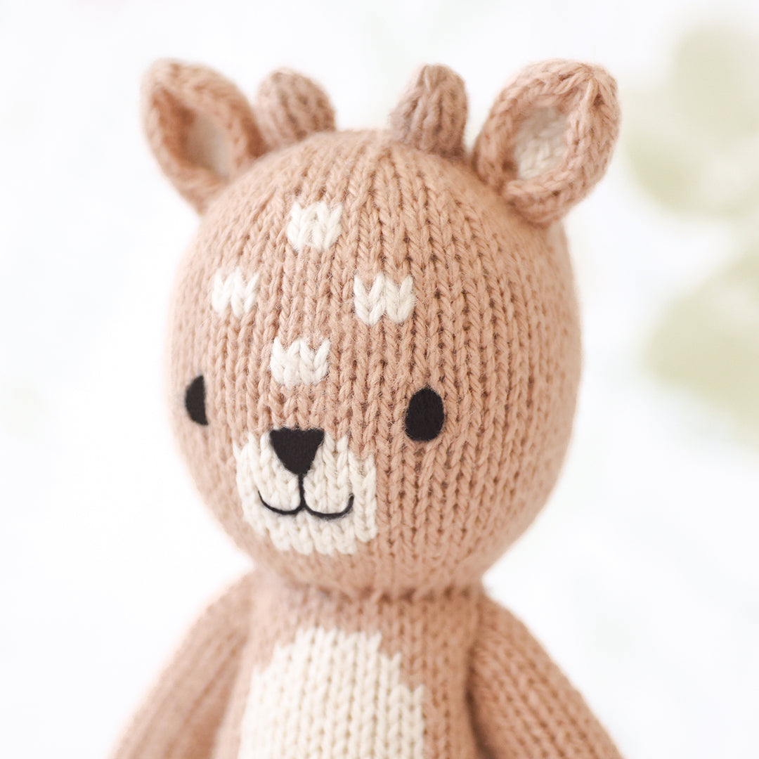 TINY ELLIOT THE FAWN BY CUDDLE + KIND