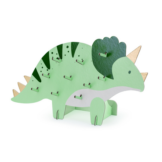 triceratops snack/ donut wall