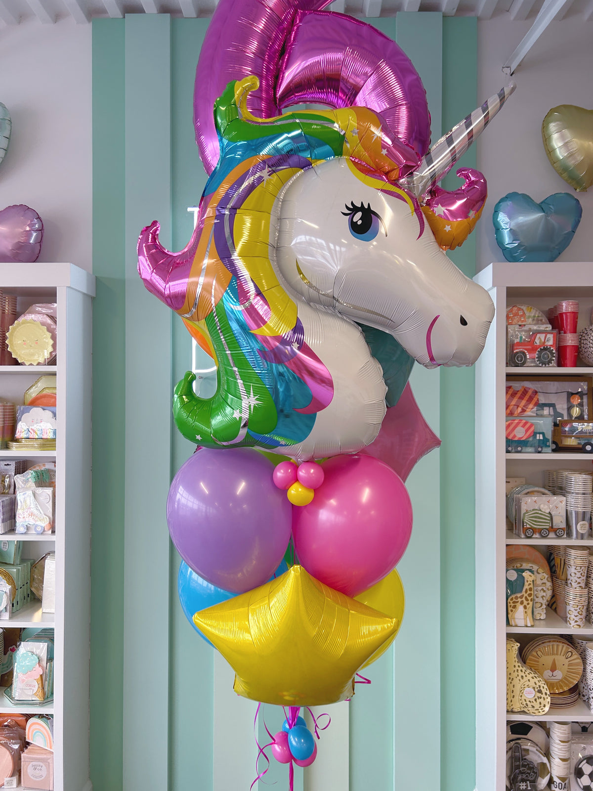 UNICORN BIRTHDAY BALLOON BUNDLE