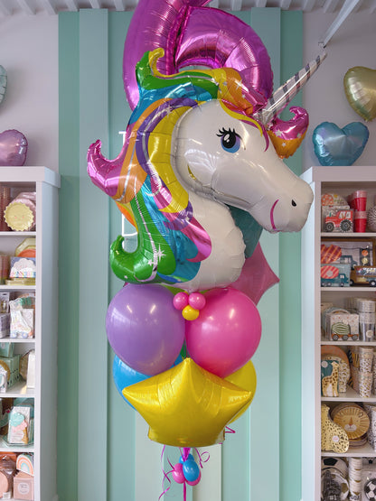 UNICORN BIRTHDAY BALLOON BUNDLE