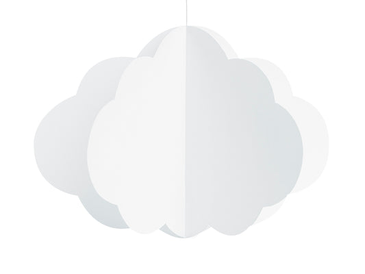 up in the clouds paper decor 