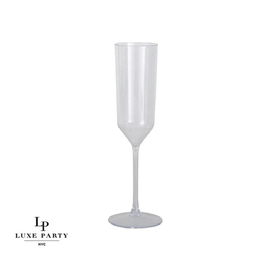 CLEAR CHAMPAGNE FLUTES