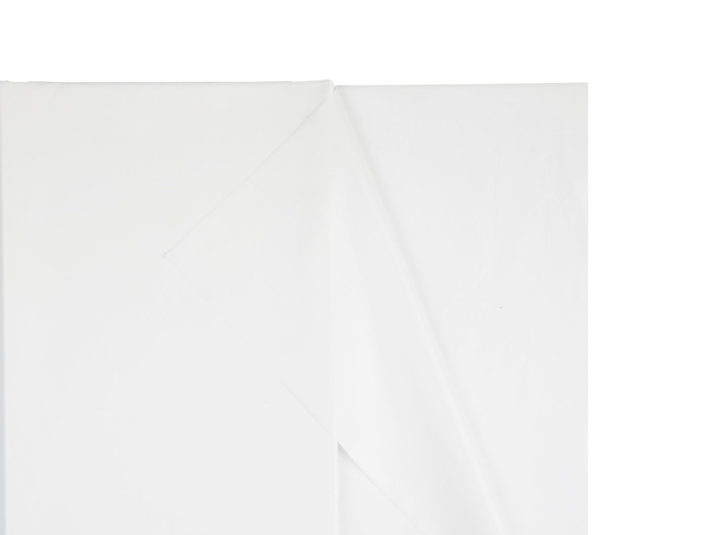 WHITE PLASTIC TABLECLOTH