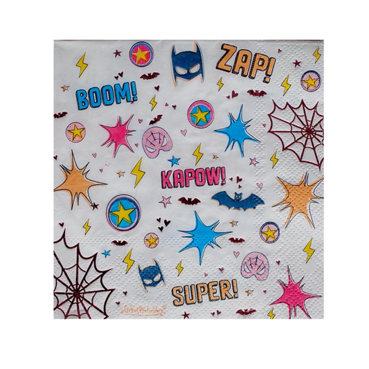 SUPERHERO STAR NAPKINS