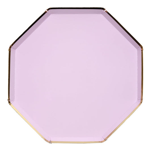 LILAC DINNER PLATES BY MERI MERI