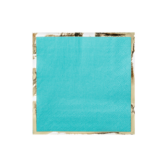 TIFFANY BLUE COCKTAIL NAPKINS