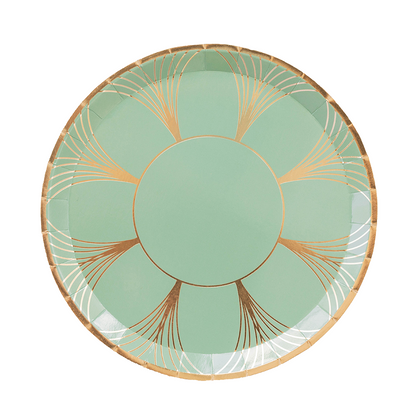 sage green dinner plate from jollity & co's the gatz collection