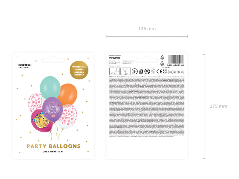 you rock balloon mix package