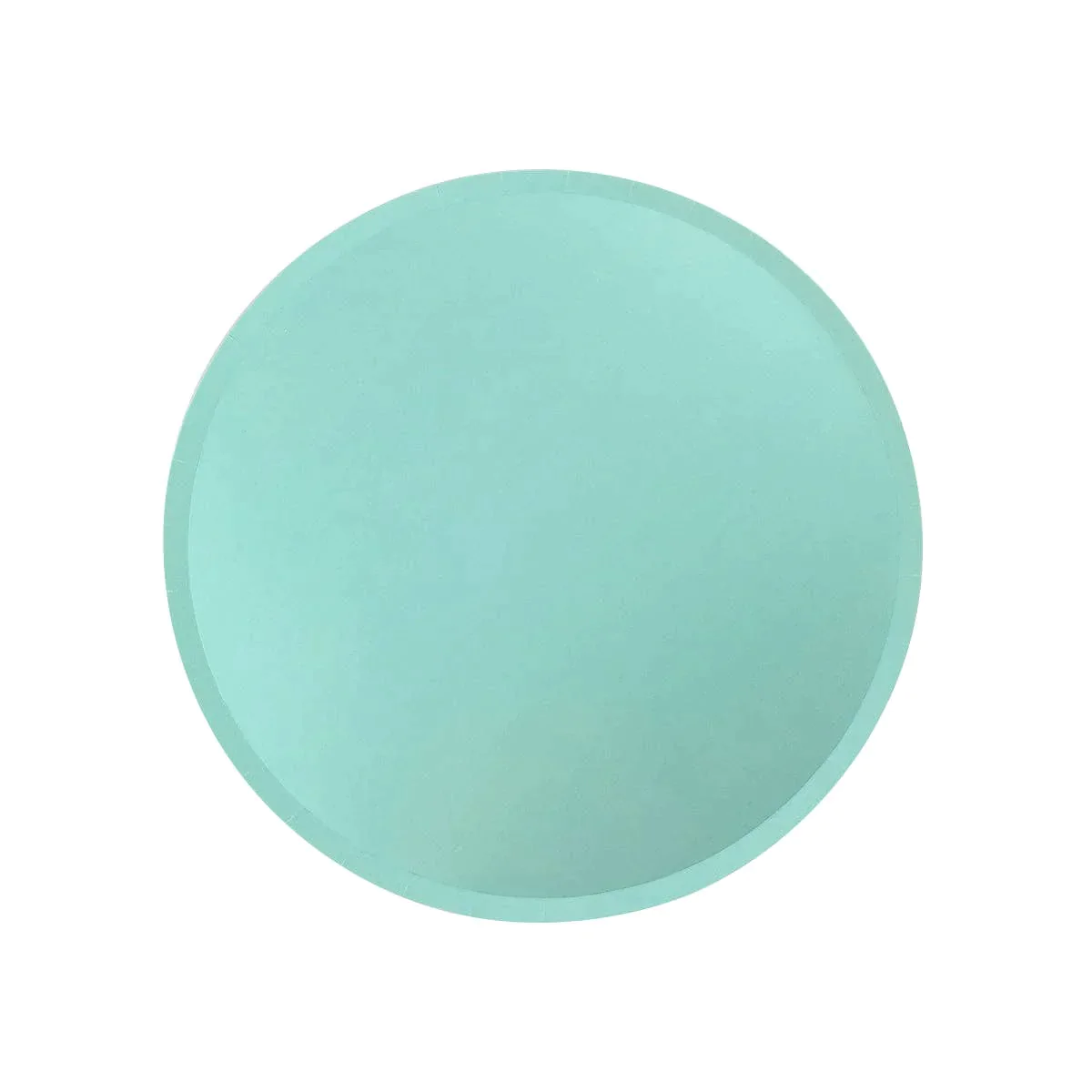 blue solid coloured party plates