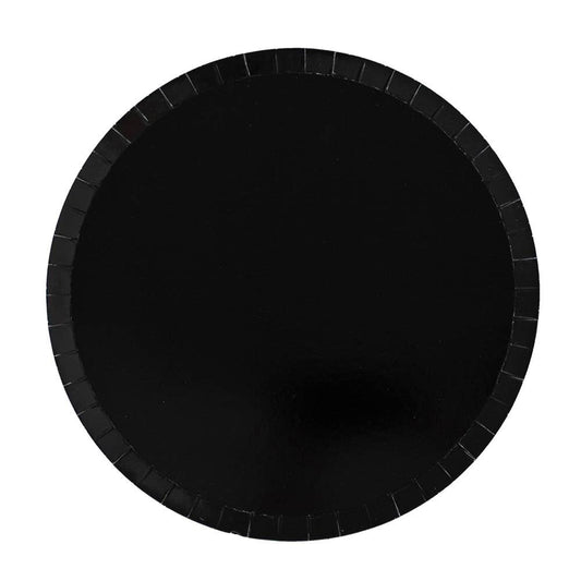 black paper dinner plates jollity & co.
