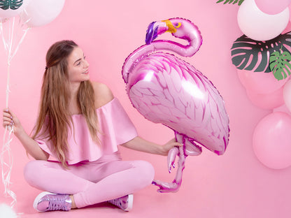 pink flamingo balloon