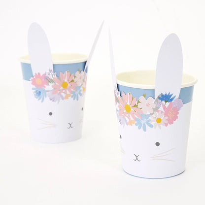 bunny paper cups