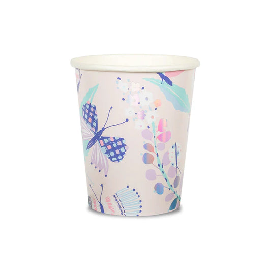 butterfly paper cups