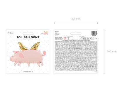 flying pig balloon packaging