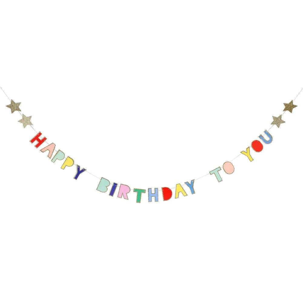 happy birthday to you mini garland by meri mier