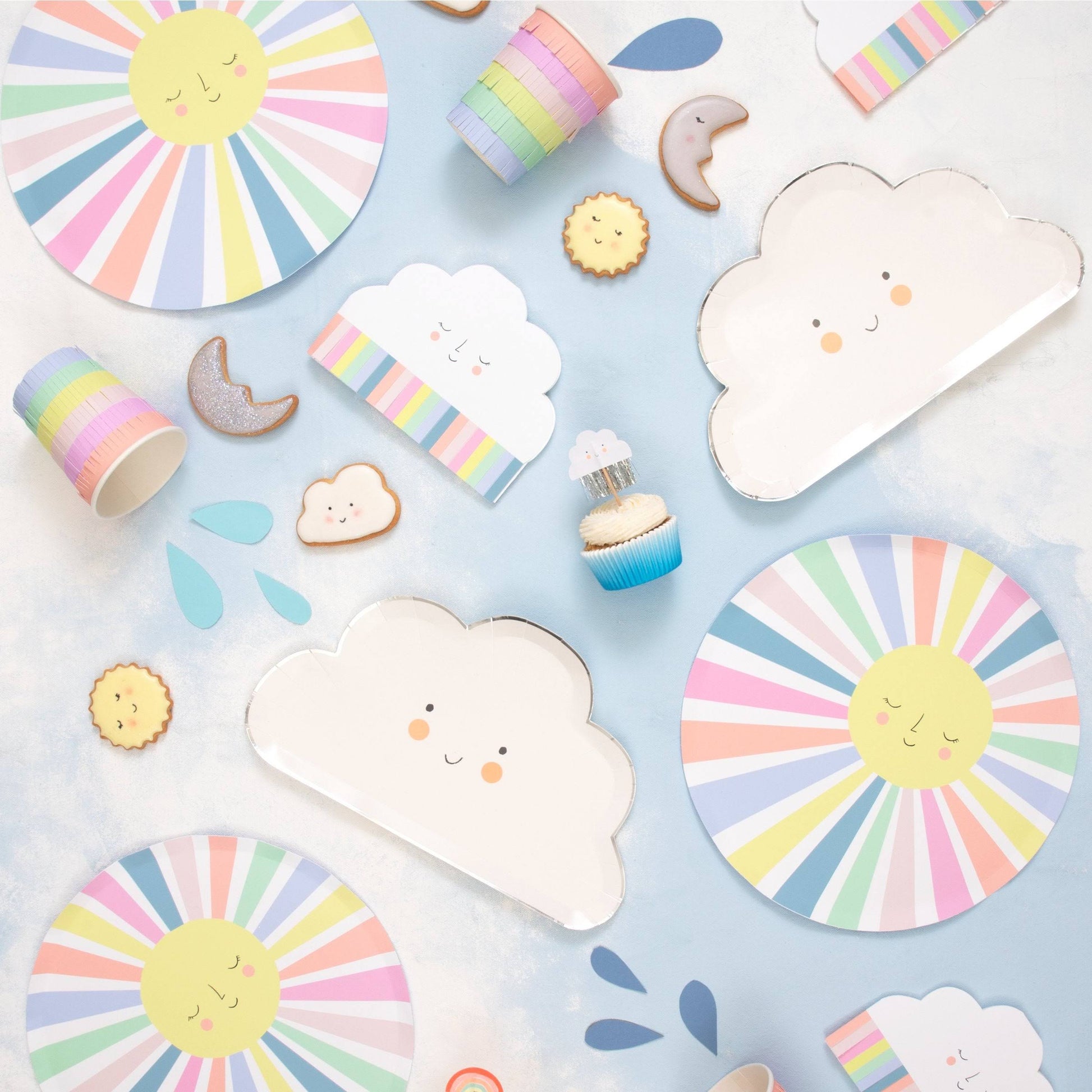 rainbow party supplies for kids