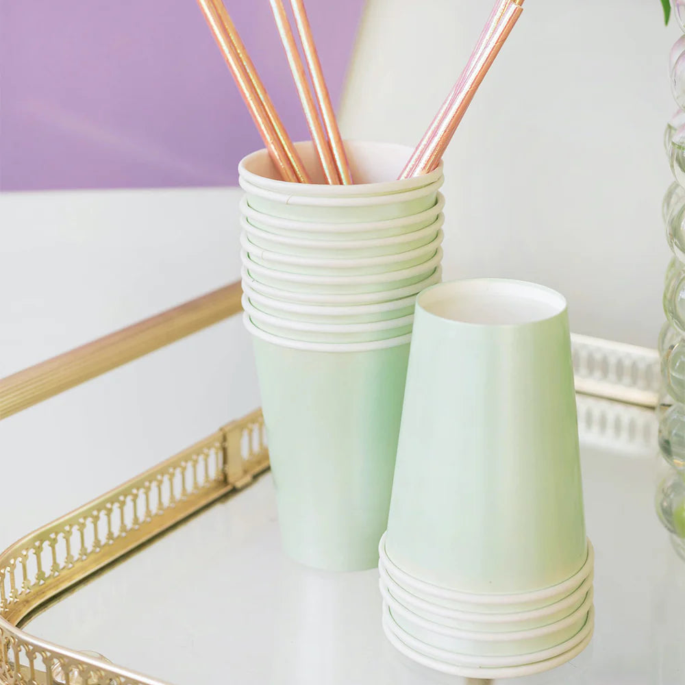 pearl mint paper cups