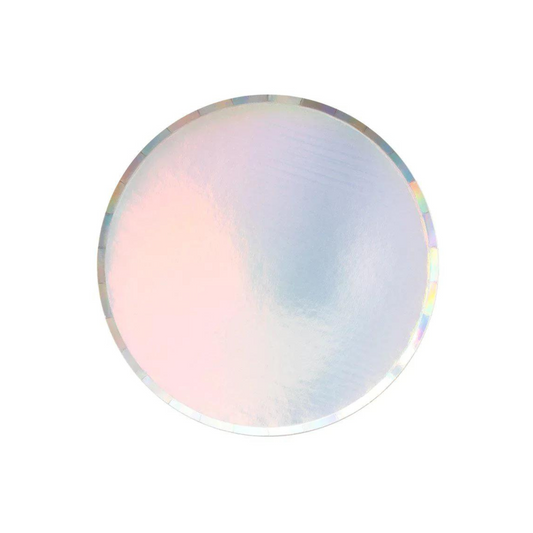 OH HAPPY DAY IRIDESCENT DESSERT PLATES