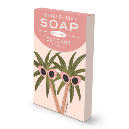 SUNNY PALMS SINGLE-USE SOAP SHEETS